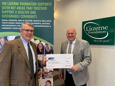 UGI Donation Enhances The Luzerne Foundation's COVID-19 Recovery Efforts